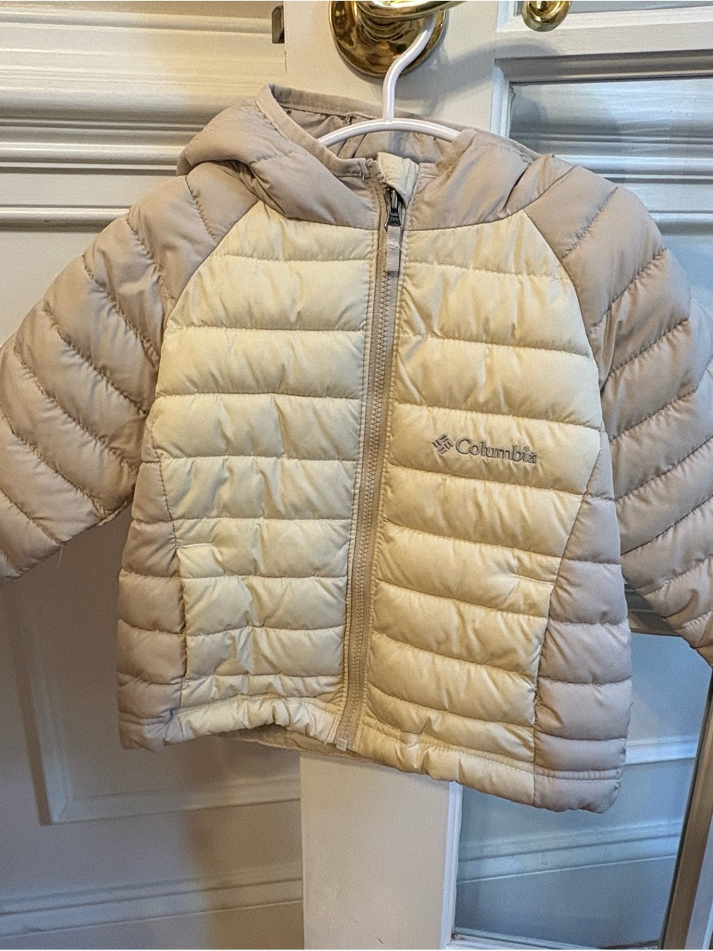 Columbia Toddler Beige Jacket with Hood